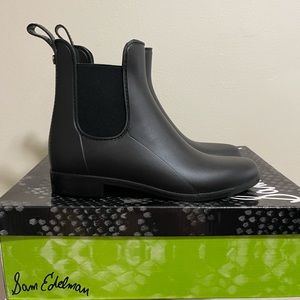 Sam Edelman Tinsley Women's Black Matte Boot, Size 7M.